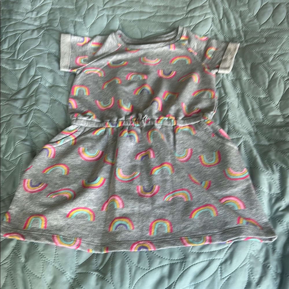 Okie Dokie Rainbow Dress for Kids